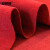 安赛瑞 一次性地毯 商用地毯 1×10m 婚庆办公室楼梯开业展会舞台特厚地毯楼梯过道长期使用地毯5mm 红色26327