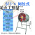 低噪声轴流式通风机 SF轴流风机220v工业通风机低噪音岗位式排气 SF5-4岗位式