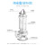 创华 不锈钢潜水泵单位台 1.5KW304流量25吨扬程10米2.5寸  28公斤带热保护