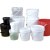 加厚塑料桶食品桶包装桶油墨桶涂料乳胶漆胶水机油桶 18L 个