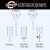 定制适用玻璃漏斗筒形玻璃漏斗四氟活塞玻璃漏斗圆柱形漏斗带开关 圆筒形漏斗(四氟活塞)200ml