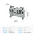 导轨式ST2.5接线端子461016平方铜导件弹簧式双层接线端子排PE ST10(50片盒