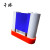 卉塍 50mm*30m 标签机碳带 手持条码标签打印机色带 1.00 个/卷 (计价单位：卷) 蓝色