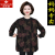 俞兆林（YUZHAOLIN）品牌胖妈妈加绒长袖中老年女加肥加大码秋冬装加厚洋气打底衫特体 蓝小花 3XL 建议140-160斤