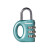 玛斯特MasterLock 可调密码锁 户外旅行箱包密码挂锁健身房储物柜小锁 633MCND浅蓝色