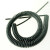 弹簧线2芯3芯4芯PU伸缩螺旋线缆国标铜芯电缆线黑色高弹力电源线 黑2芯0.2平2.5米