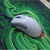 绿磁卓威通用电竞鼠标白鲨外设 IO1.1游戏鼠标 CF专用有线ie3.0鼠标lo1 磨砂黑AG   可调dpi1000hz 官方标配