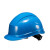 首盾102008 石英3型工地安全帽舒适防砸头盔吸透气建筑 蓝色  102008