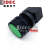 IDEC和泉绿色带灯按钮开关LW1L-M1C14VG焊脚LW-C10 蓝色