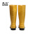 莱尔 R-11-19  耐酸碱防滑耐磨安全靴雨靴防护靴 黄色 40码 一双