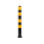 君御 加厚钢管警示柱防撞柱固定桩道路地桩反光柱-单位：根 1米高2.0实用款