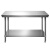 可移动不锈钢作台 拆装双层不锈钢作台饭店厨房操作台作桌 长10宽60高0三E