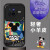 迪士尼授权 VIVOX80Pro手机壳潮牌卡通涂鸦摇滚米奇vivox80小羊皮防摔男女保护套 【白底摇滚米奇】+手绳 VIVOX80