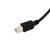 【现货】USB Cable Type A to B 30cm长 黑色数据连接线