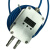 观尼（0-300pa-LED数码显示-0-5V)风压变送器微差压传感器压差变送器通风风压变送器M143