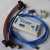 MSP430编程器 单片机烧录器  高速BSL JTAG批量烧写 离线下载USB 蓝色标配+SBW转接板