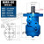 摆线液压马达BMR/BM2-50 400 250 160正反转高速低速大扭矩油马达 2孔安装BMR-80