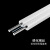千天（Qantop）GJXH-1B 室内1芯2钢丝 3.0皮线光纤线 白色2000米