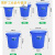 大号垃圾桶户外塑料环保酒店餐厨工业商用圆形带盖大容量收 120升垃圾袋(50只)