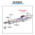 百瑞川 不锈钢迷你气缸MA16*20*25*32*40x25/50/75/100 MA32*125-S-CA 