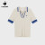 乐卡克法国公鸡女夏季运动休闲短袖T恤上衣CB-7351232 原白色/WAS S