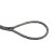 安达通 插编钢丝绳 手工编织钢丝绳起重吊具油丝绳钢丝绳扣 28mm 