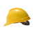 梅思安V-Gard-500ABS超爱戴针织棉吸汗带豪华型安全帽 10172477黄色 1顶