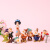 Disney迪士尼白雪公主与七个小矮人公仔模型摆件人偶玩具情景烘焙装饰61 小白雪8cm
