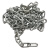 富都华创 镀锌铁链子3mm链条（一米价格）焊接铁链条 FDHC-443