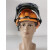 焊工专用护脸自动变光焊接帽子电焊防护罩电焊面罩安全帽适配器配 适配器一套+黄色安全帽
