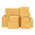 适配纸箱打包箱子 邮政纸盒超硬加厚特硬快递搬家厚纸板 3号-(43 3层