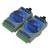 ECS6103 2路RS232 485转光纤收发器光端机光猫 单模双纤SC 标配