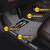 凌狼（LINGLANG）适用于捷豹XEL XFL XJ 捷豹E-PACE 捷豹F-PACE专用全包围汽车脚垫 双层-咖色+咖色丝圈（全车5座）