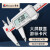 桂林广陆电子数显卡尺高精度卡尺原点防水油标卡尺0-150-200-300 塑料壳0-300mm