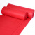 兰诗（LAUTEE）DA8161 地垫婚庆红地毯 开业红毯展会 庆典红毯 全新红(2毫米厚）4*10米