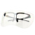 定制电焊眼镜焊工专用防弧光防飞溅防护大视野烧焊镜片透明防风护目镜 大视野L-透明