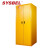 西斯贝尔/SYSBEL WA930450Y 不带视窗紧急器材柜(PPE柜) 45Gal 黄色 1台装