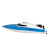 梦不落超大遥控船充电高速遥控快艇轮船无线电动男孩儿童水上玩具船模型 25厘米遥控船蓝色 1个充电电池约玩100分钟