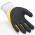 哥尔姆劳保手套浸胶透气双层加厚耐磨防滑工地防护手套12付ST510	