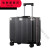 她购（TAGOU）可登机行李箱横款登机ins新款旅行拉杆箱小型轻便铝 经典黑 都可登机免托运 18寸