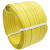伏兴 PP打包带 手工打包带 手动包装带 塑料捆扎带 带宽15mm厚1.6mm 黄色 5kg 长约200米