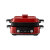 摩飞电器（Morphyrichards）多功能料理锅 烤肉涮一体家用多用途锅 MR9099 红色送礼