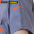 安赛瑞 春夏短袖劳保工作服套装（含裤子）夏季透气劳保服 加厚半袖劳保服 灰色 XXXL  11303