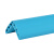 稳斯坦 WST201 安全防撞条 包边护角 包角防撞贴 墙角保护条 35*35*7mm(1.5米长天蓝)