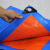 伏兴 FX577 PE篷布防雨布塑料遮雨布防晒布防水布 蓝橘色6m*8m