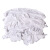 标燕 擦机布白碎布 工业吸油抹布 白色抹机布碎揩布大块碎布95%棉5kg/捆 40*40cm  BYCJB-013