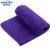金诗洛 多用途清洁抹布 30×60cm 紫色（50条）擦玻璃搞卫生厨房地板洗车毛巾 酒店物业清洁抹布 KT-092