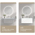 摩恩阳光系列实木智能浴室柜陶瓷一体盆卫生间洗脸洗手盆柜组合洗漱台 60-80CM镜柜