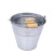 卡质 KAZHI 清洁用品 白铁皮水桶15L 镀锌桶大容量便携手提 10个装