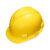 德威狮  标准型ABS安全帽工地领导建筑工程头盔透气男 白色标准型PE一指键